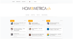 Desktop Screenshot of homometrica.ch